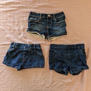 Denim shorts 2t